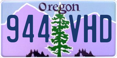 OR license plate 944VHD