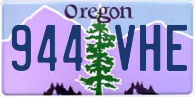 OR license plate 944VHE