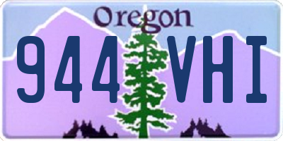 OR license plate 944VHI