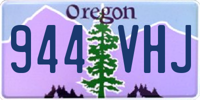 OR license plate 944VHJ