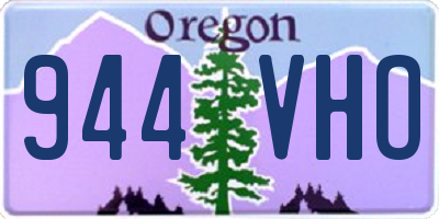 OR license plate 944VHO