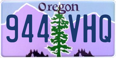 OR license plate 944VHQ