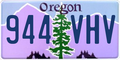 OR license plate 944VHV