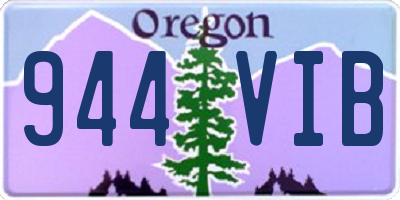OR license plate 944VIB