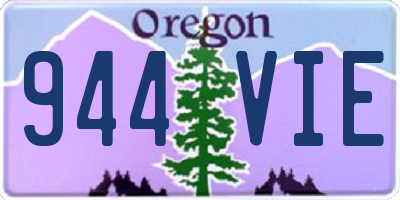 OR license plate 944VIE