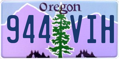 OR license plate 944VIH
