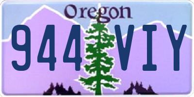 OR license plate 944VIY