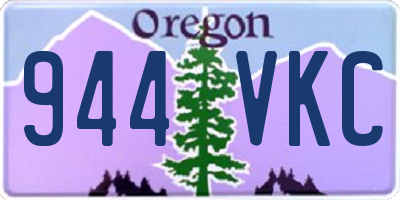 OR license plate 944VKC