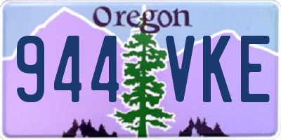OR license plate 944VKE