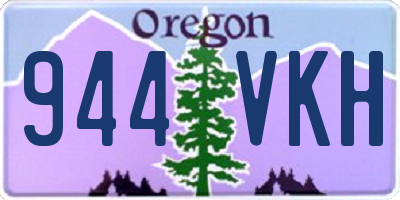 OR license plate 944VKH