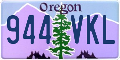 OR license plate 944VKL