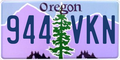 OR license plate 944VKN