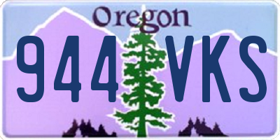 OR license plate 944VKS