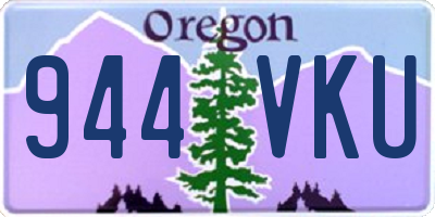 OR license plate 944VKU