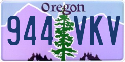 OR license plate 944VKV