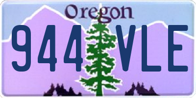 OR license plate 944VLE
