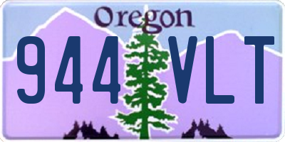 OR license plate 944VLT