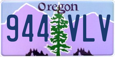 OR license plate 944VLV