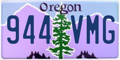 OR license plate 944VMG