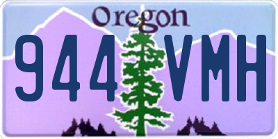 OR license plate 944VMH