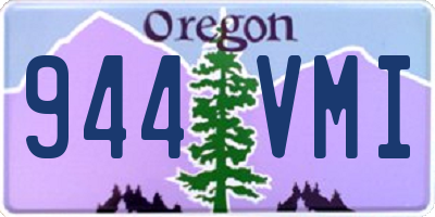 OR license plate 944VMI