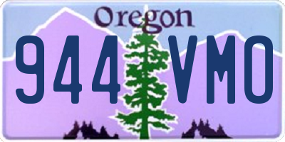 OR license plate 944VMO