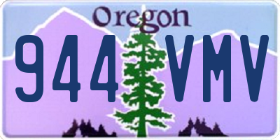 OR license plate 944VMV