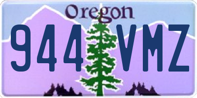 OR license plate 944VMZ