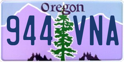 OR license plate 944VNA