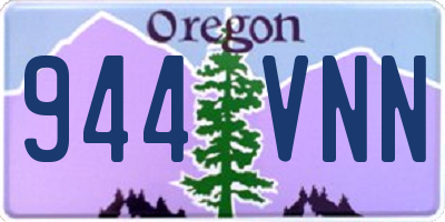OR license plate 944VNN