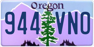 OR license plate 944VNO