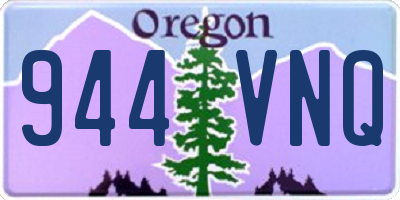 OR license plate 944VNQ