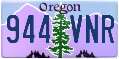 OR license plate 944VNR
