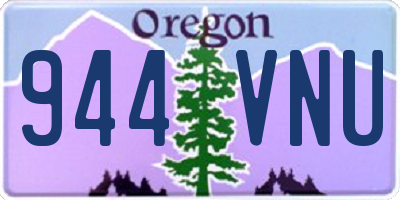OR license plate 944VNU