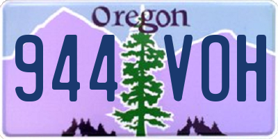 OR license plate 944VOH