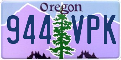 OR license plate 944VPK