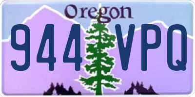 OR license plate 944VPQ