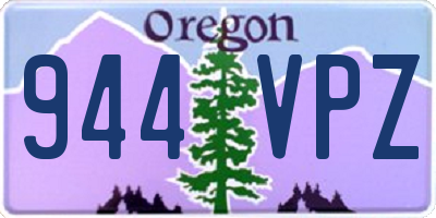 OR license plate 944VPZ