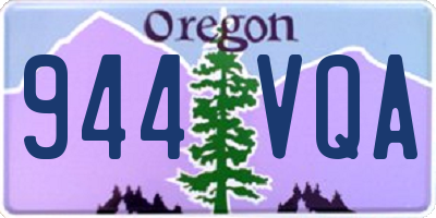 OR license plate 944VQA