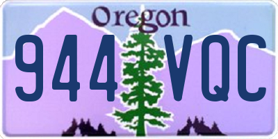 OR license plate 944VQC