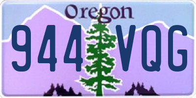 OR license plate 944VQG