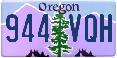 OR license plate 944VQH