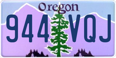 OR license plate 944VQJ