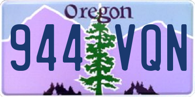 OR license plate 944VQN