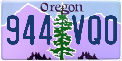 OR license plate 944VQO