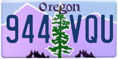 OR license plate 944VQU