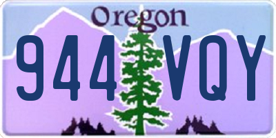 OR license plate 944VQY