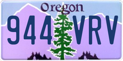 OR license plate 944VRV