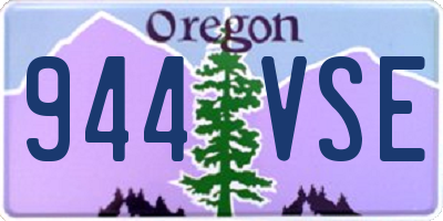OR license plate 944VSE