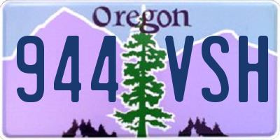OR license plate 944VSH